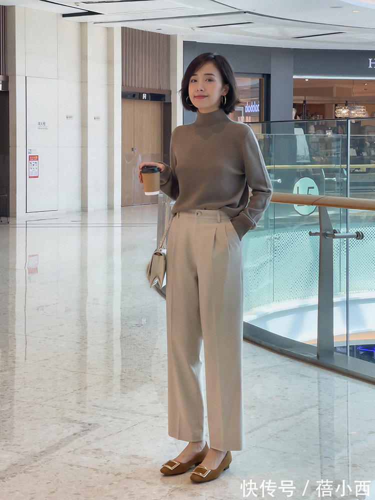 大衣|冬季“赶时髦”就穿西装裤,仅用5招穿出高级气质,美得不像话