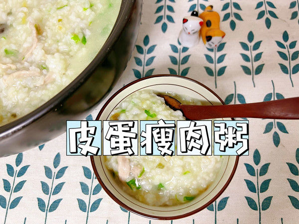 肉条|皮蛋瘦肉粥