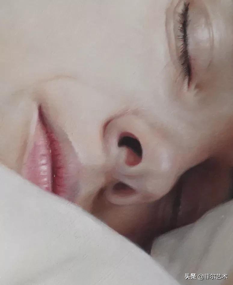 安妮·罗达!法国画家安妮·罗达超高清、超写实人物油画作品欣赏