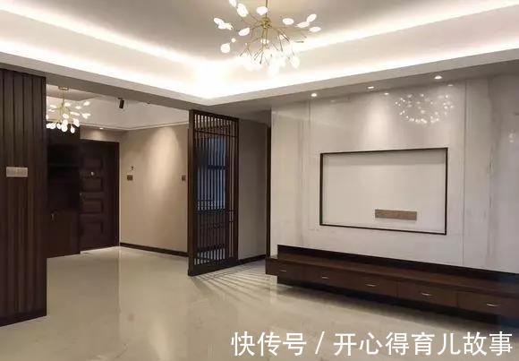 大气上档次|新房硬装花了18万,简约中式风超好看,朋友看完照片都说很漂亮