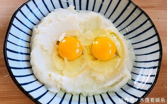 山药|山药的创新做法,加上2个土鸡蛋,松软蓬松,切片晒干可放半年
