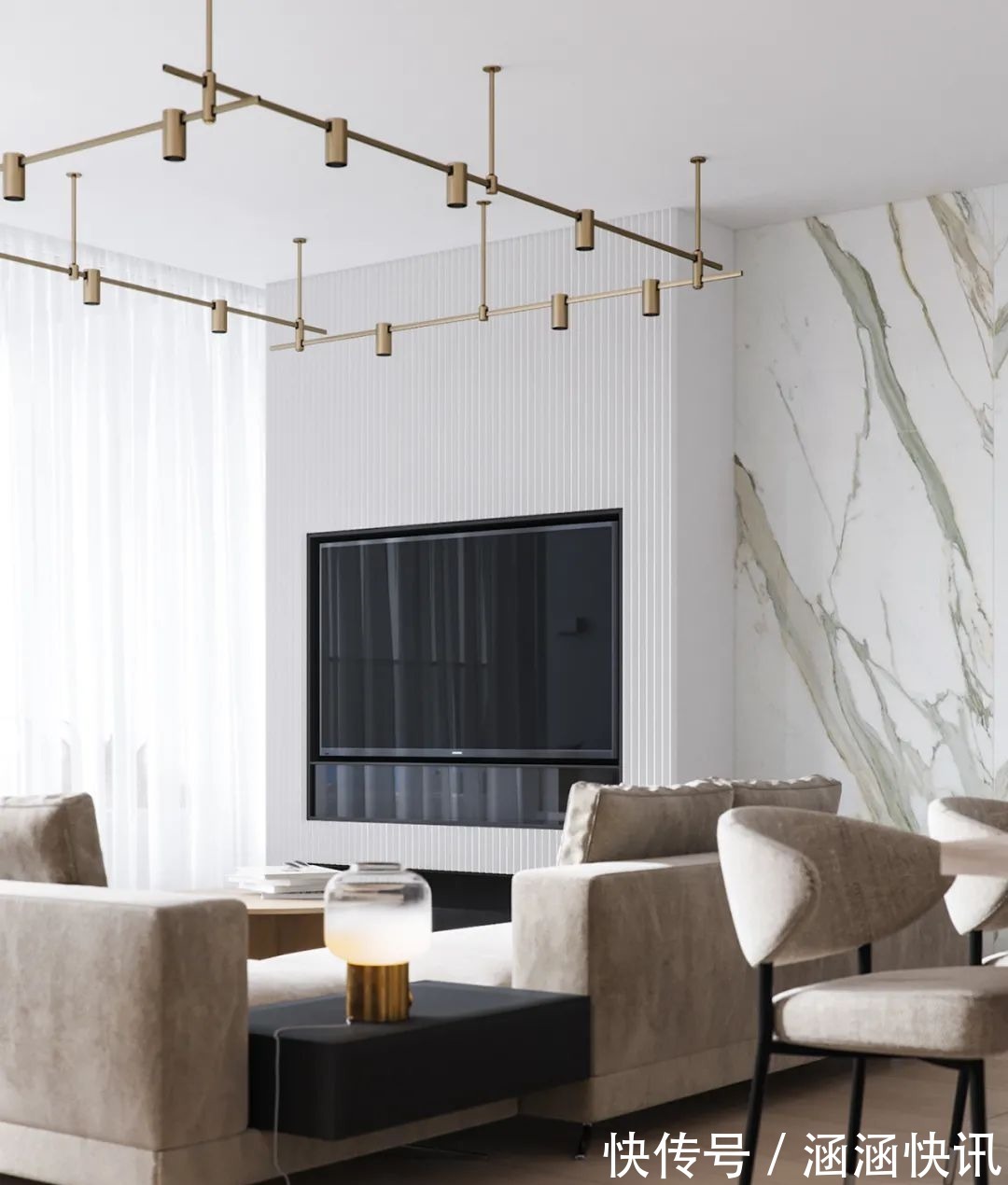 客厅|简约原木风,让家更有温度,全屋简单有格调,没有丝毫俗气