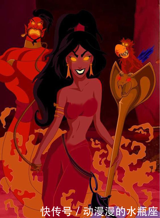 茉莉公主|以黑暗方式打开迪士尼,躲过了蓝瓜怪白雪公主,却被吸血艾莎惊艳