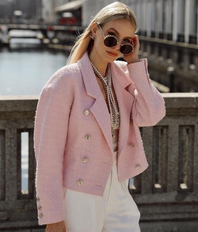 leon|单品都那么香！德国博主Leonie Hanne任何颜色都能驾驭