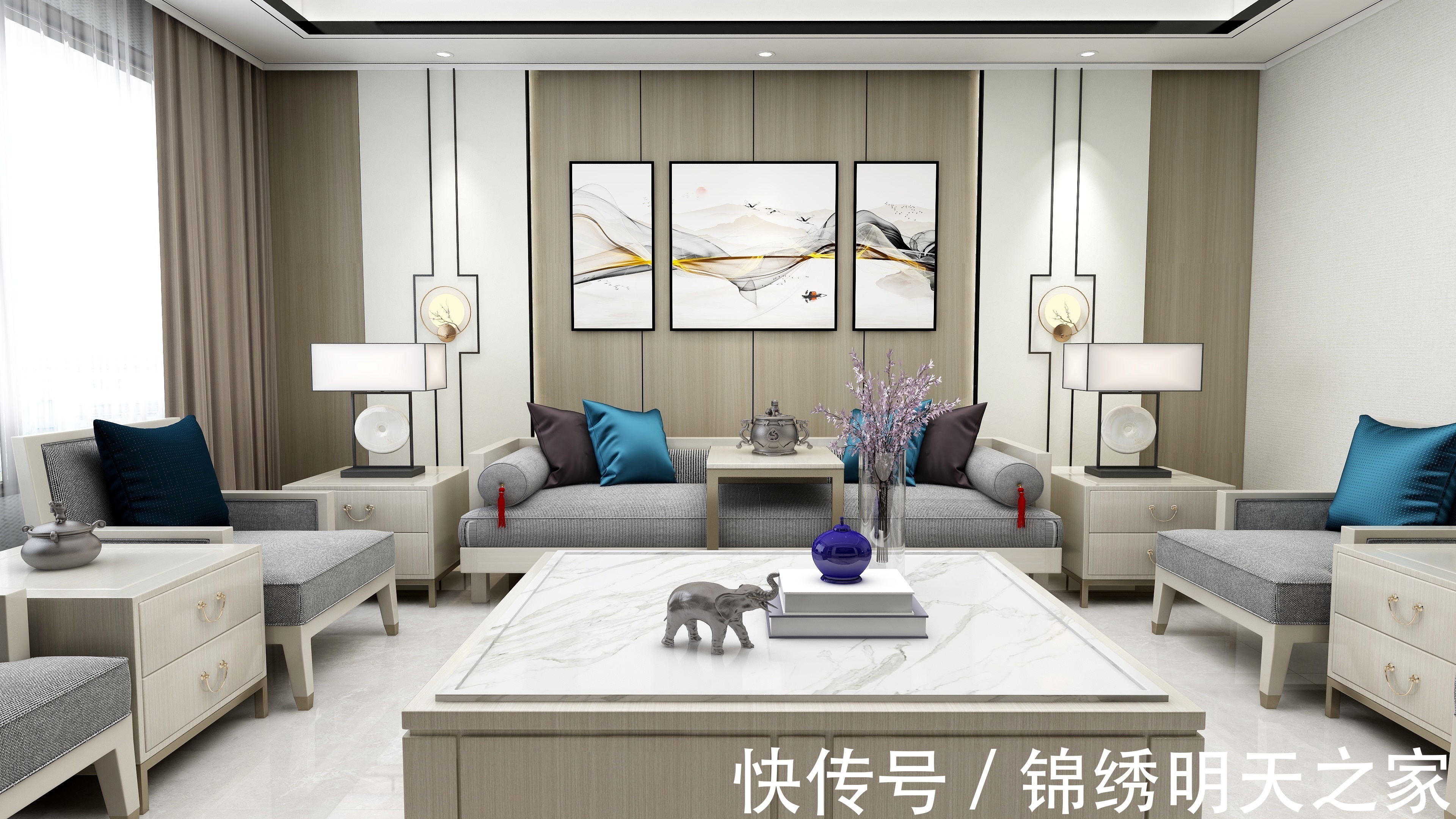 中式风格|中式经典与现代元素的搭配,演绎东方美学