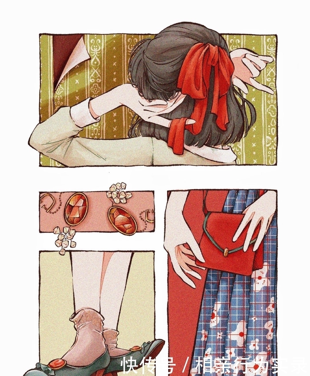 师日!复古又精致的故事感插画,每个细节都很有韵味