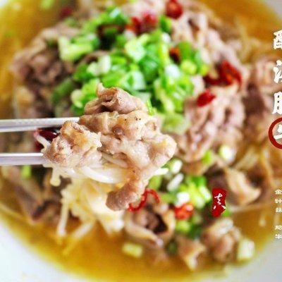  肥牛|刺激味蕾的美味-酸汤肥牛