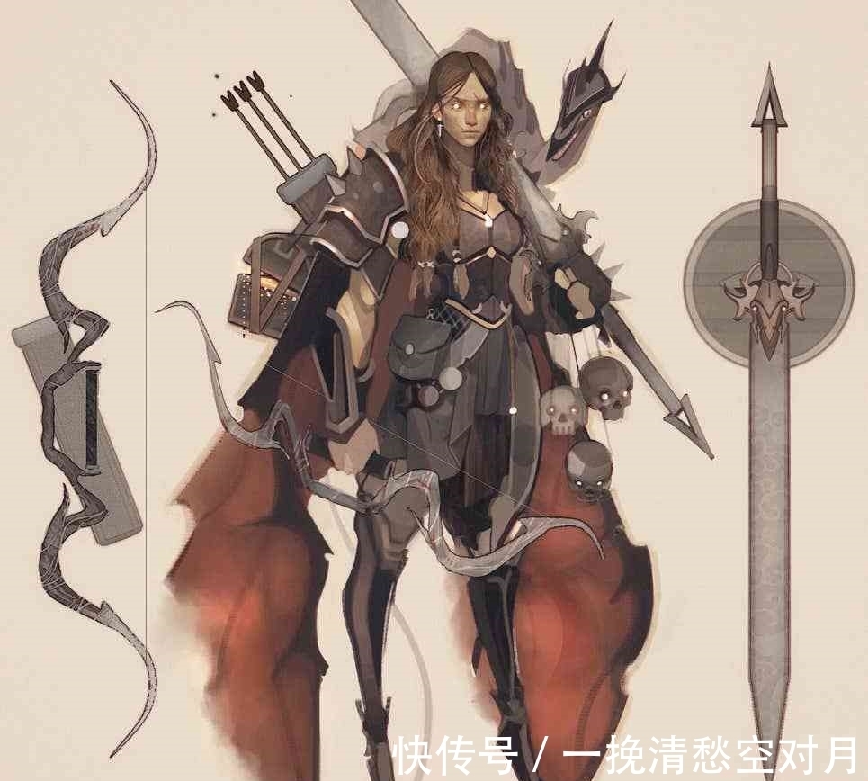 艺术&加拿大画师Shafiq Cromwell人物概念艺术欣赏