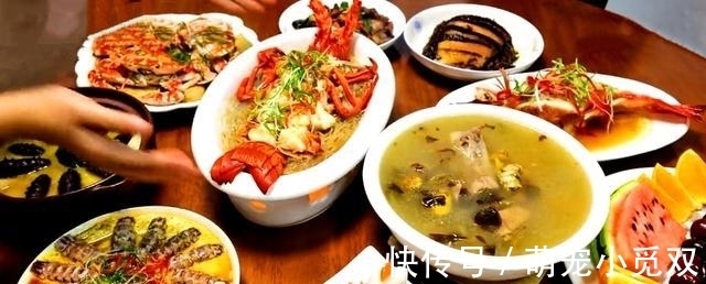 清蒸花蟹|过年去姑姑家拜年，4个姑父做拿手菜，两天吃四顿，顿顿不重样