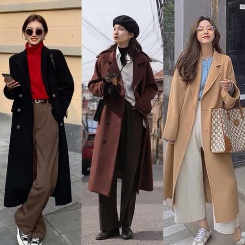 羊毛大衣谁都有，但穿得美的没几个，秋冬这样搭轻奢又高级