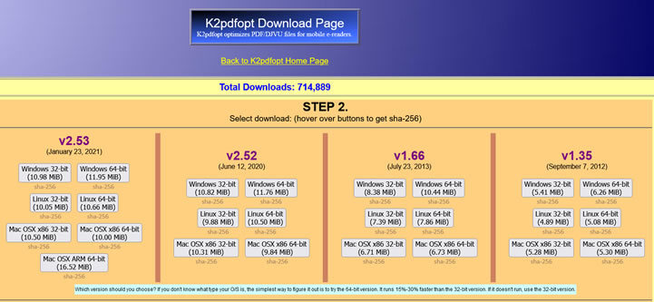 绿色免安装 PDF 重排工具 – K2pdfopt 官方下载及简单使用教程