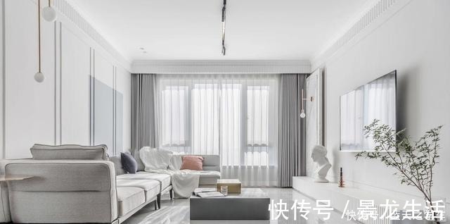 大理石板|从前并不觉得白色系装修有多好,看到这套,才发现可以这么高级!