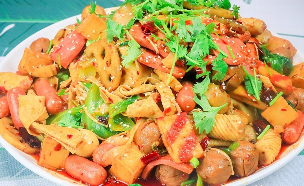 麻辣香锅家常实用做法,零难度零技巧,香辣下饭,吃不过瘾