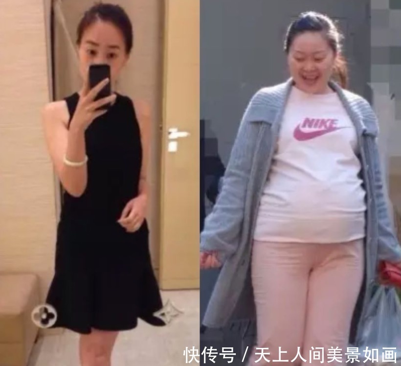 老婆怀孕前VS怀孕后，让人热泪盈眶，老公湿了眼