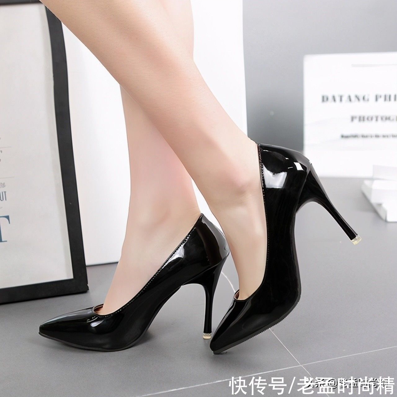 时尚女孩都在穿的高跟鞋，看起来更高雅大气