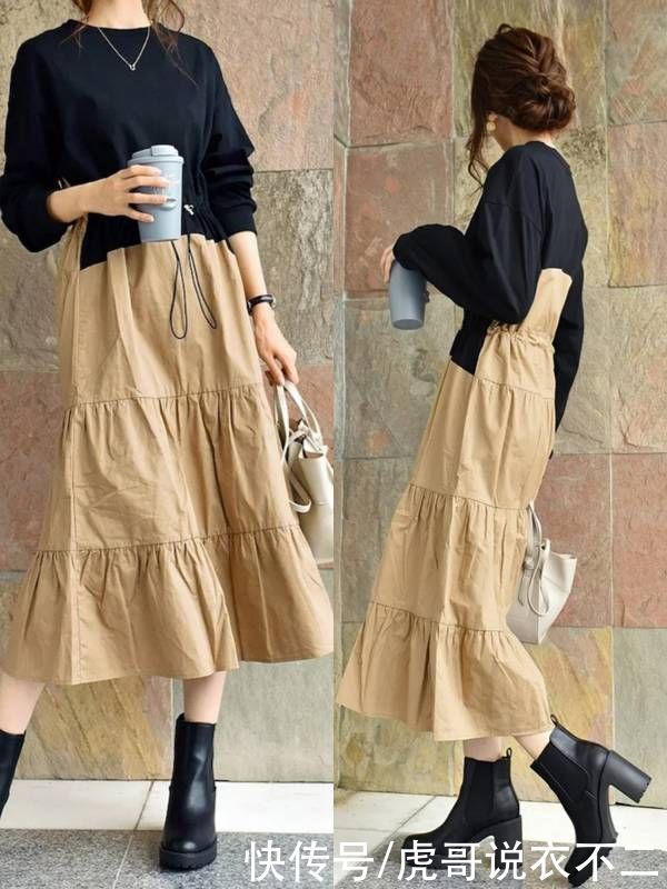 这才是小个子该有的打扮，日本博主的甜美风，美得好像学生妹