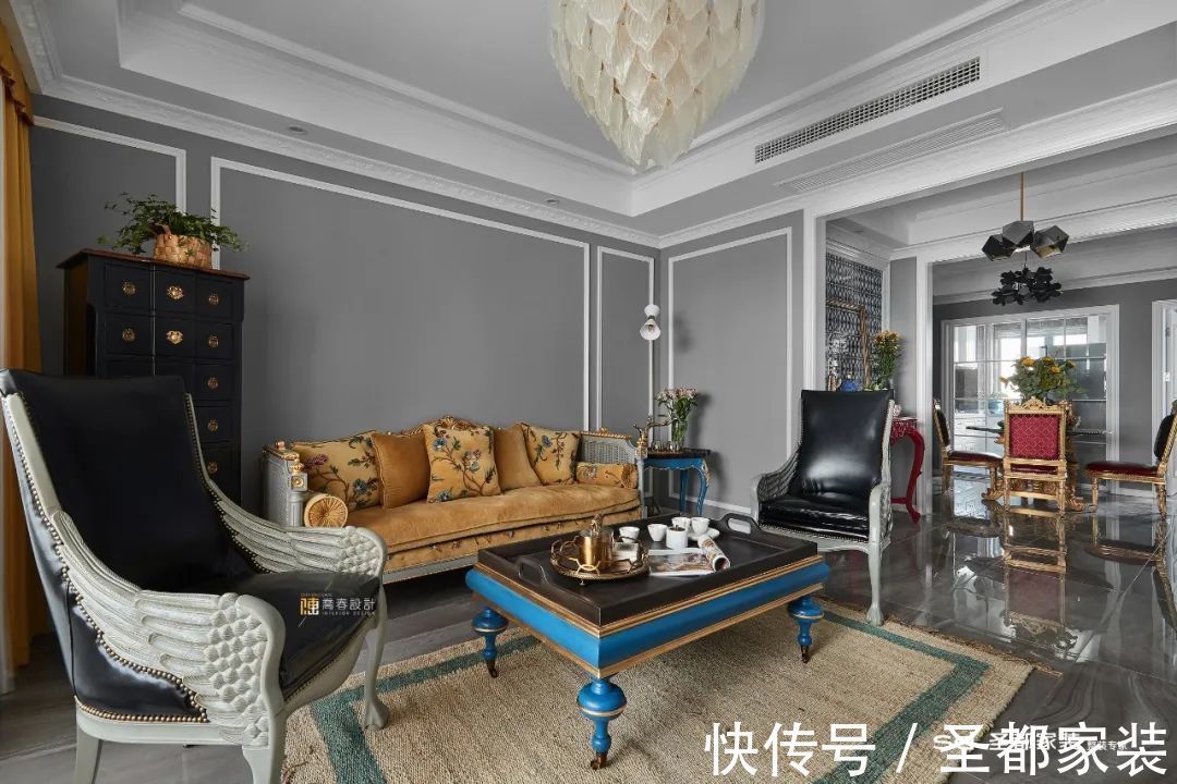 美式|圣都带你看这10大美式装修设计要素,复刻典雅美式风装修效果图