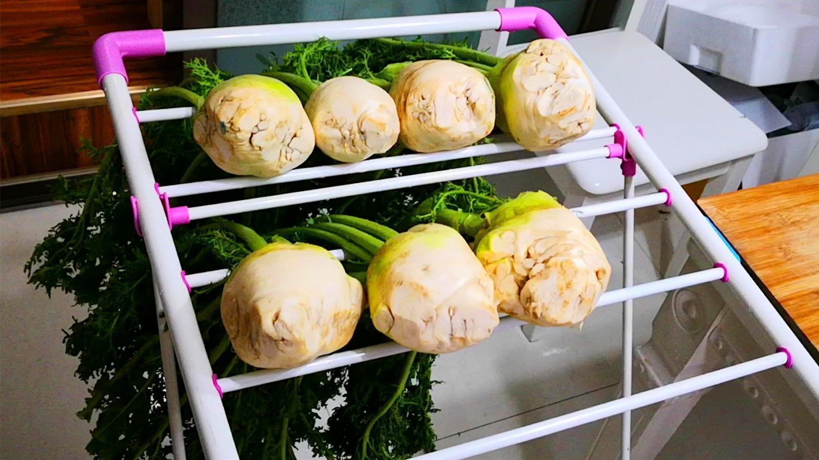 腌芥菜，最忌直接加盐腌，老妈用了30年的秘方，香味浓郁不易坏