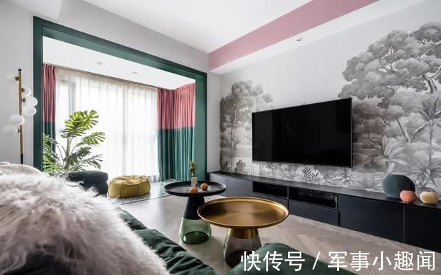 框架感|这对教师夫妻的新家火了,65㎡一室一厅一卧,住出岁月静好的模样