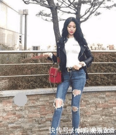牛仔裤|时尚街拍 紧身牛仔裤小姐姐, 有着道不尽的颜值和身材!