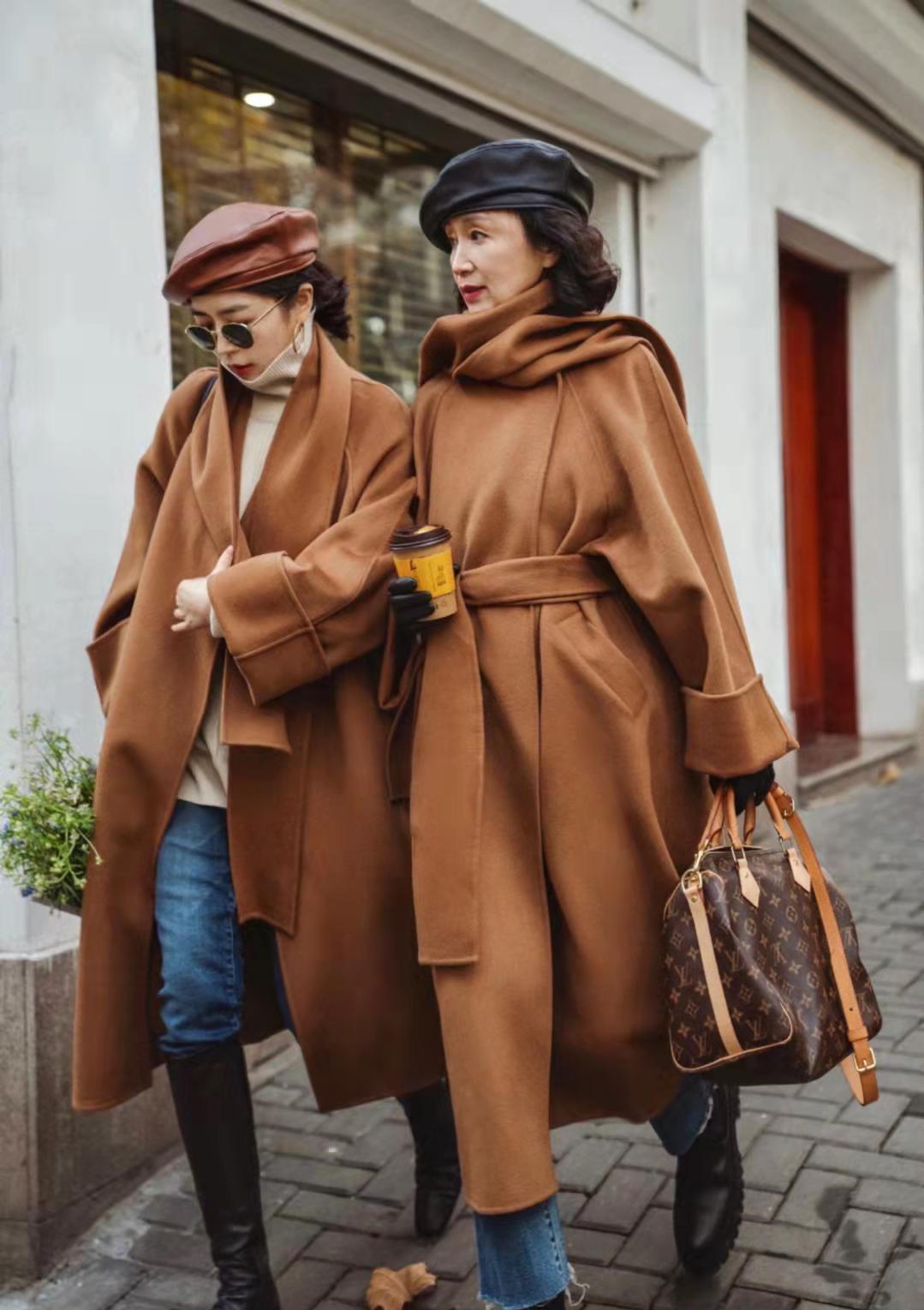 棕黄色 秋冬穿“棕色”能有多美?瞧三木博主的气质搭配,照着穿就很美
