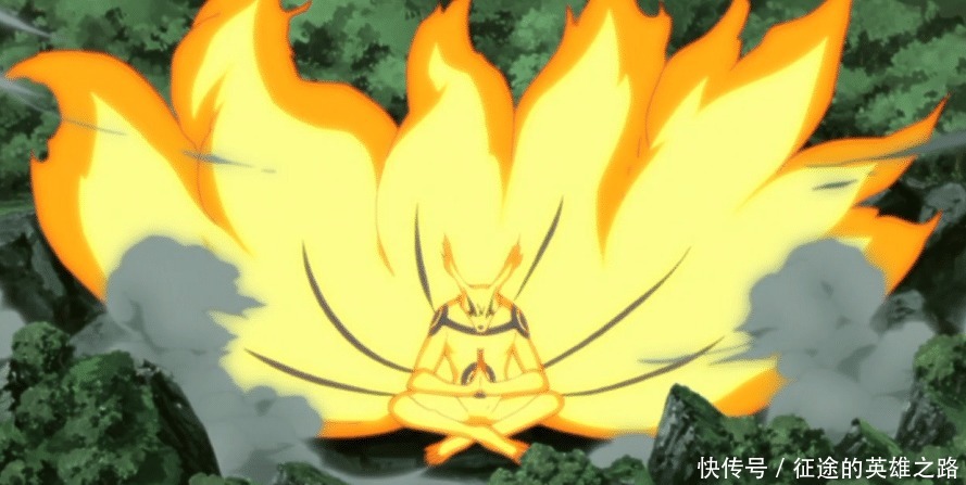 只半只九尾的鸣人为什么可以和吸收了九大尾兽查克拉的佐助战平