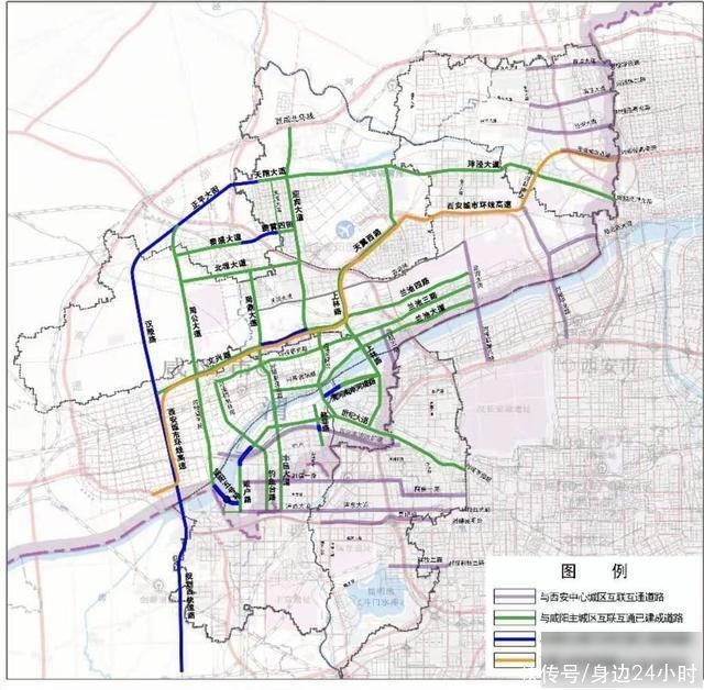 2023年西咸新区推进14条道路建设