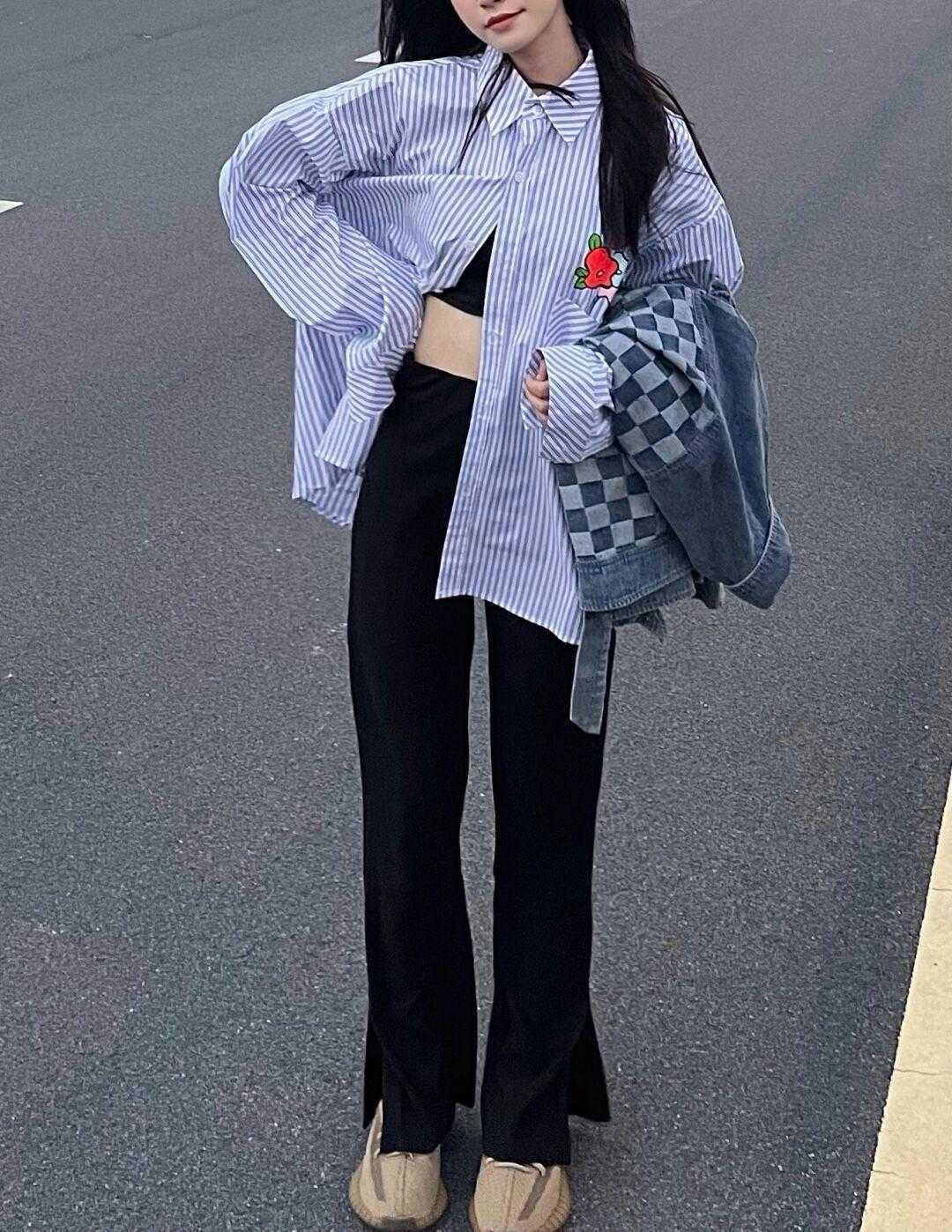 毛呢 开春外套别乱选,码住牛仔外套和小香风外套,青春减龄又有气质