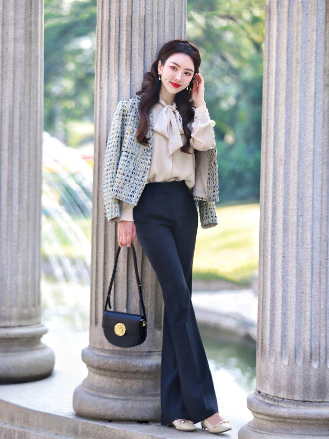 穿搭|为什么我劝你出门要穿“小香风外套”?看潮人示范就知道,真美