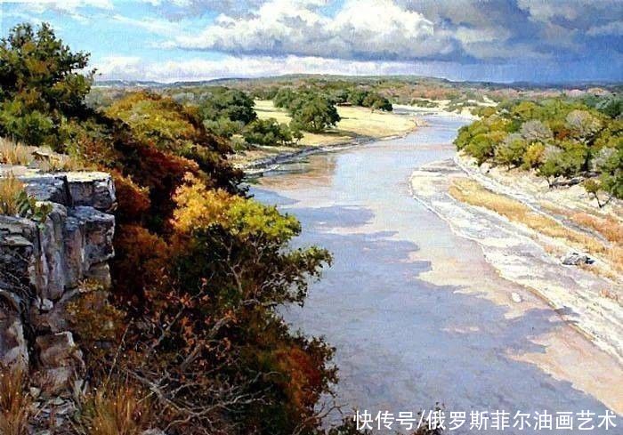  美国著名画家笔下风景油画50幅，美醉了