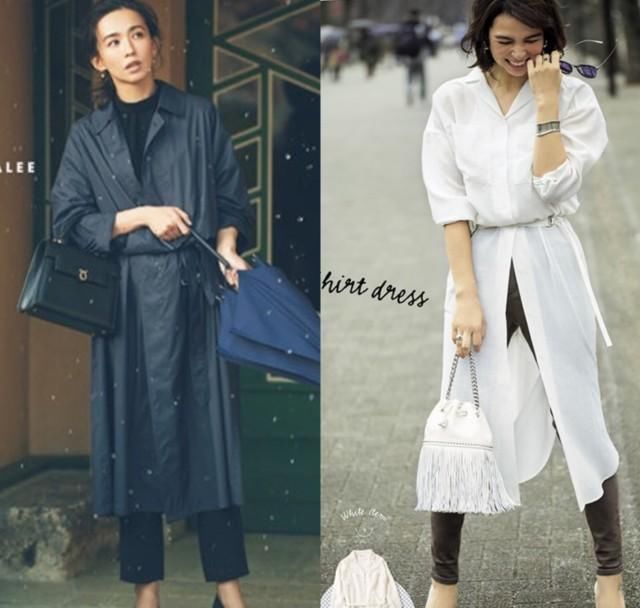 衬衫|春天“衬衫裙”的穿搭灵感,这样穿既保暖又有气质