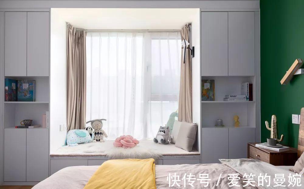 储物柜|在飘窗上打一圈柜子,美观又实用,全小区的人都来参观模仿!