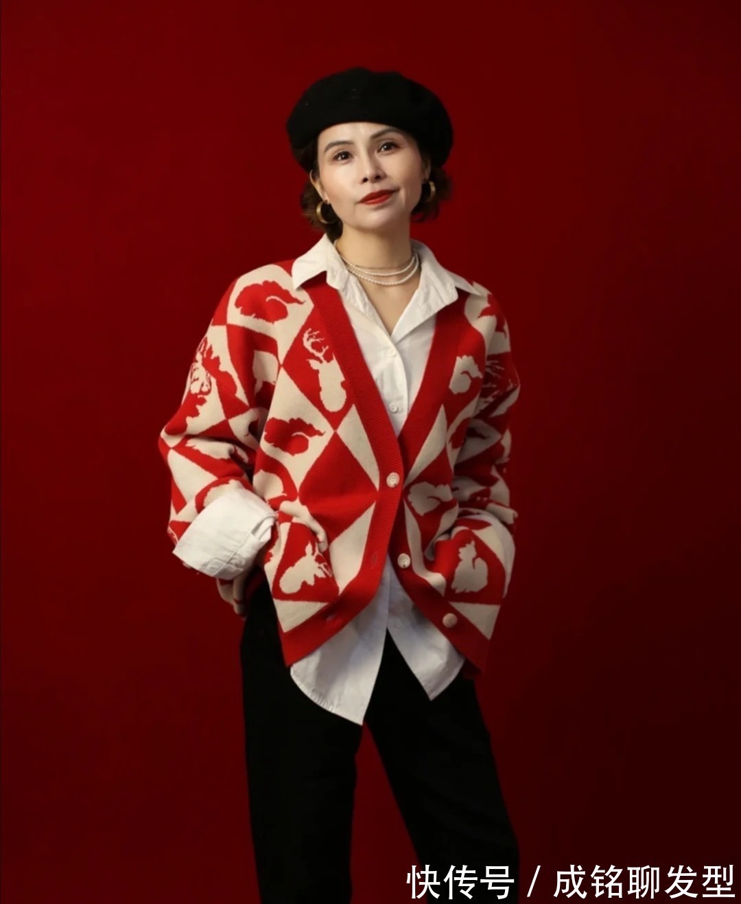 优雅|这些五十多岁的妈妈好会打扮!端庄优雅又时尚,穿出精致好气质