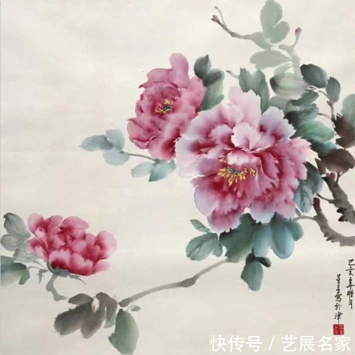中国画|【艺展中国】徐呈呈中国画作品欣赏(2020)