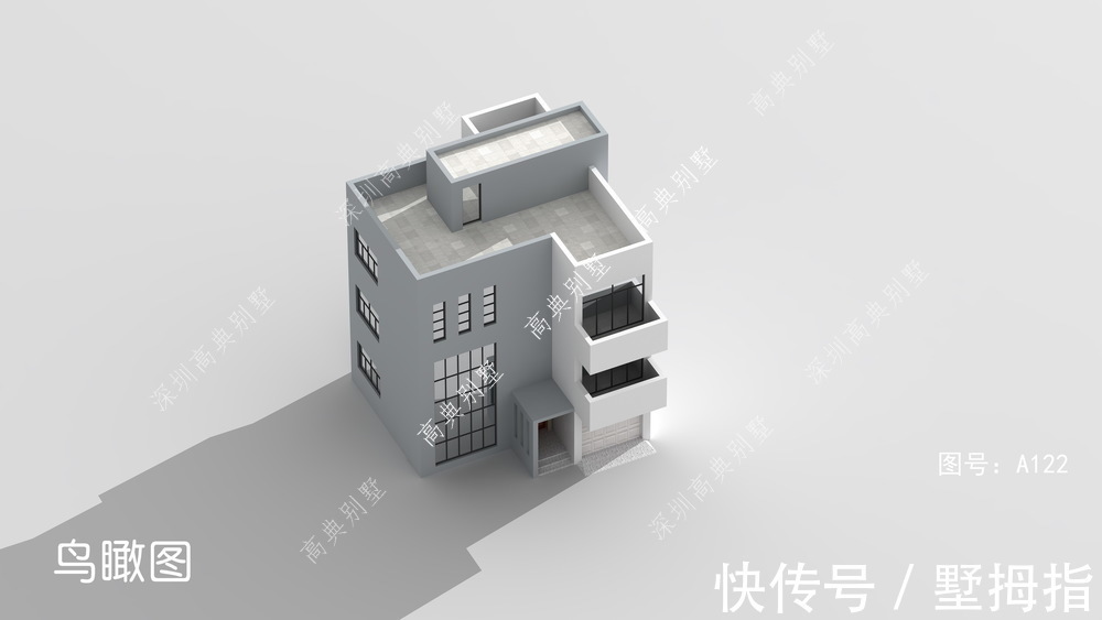 温馨|这款现代农村别墅,一看就很温馨,方方正正,简简单单。