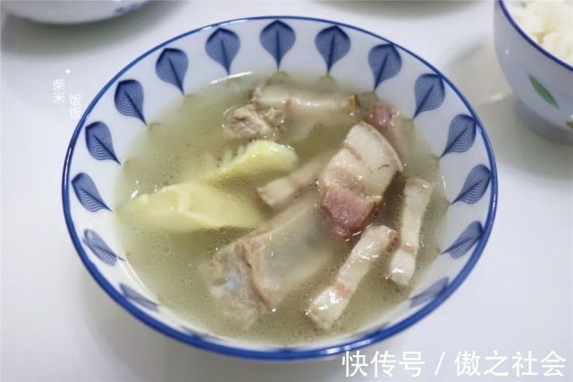 排骨|这汤太鲜了，三种食材一锅炖，不放一粒盐，现在喝正当时