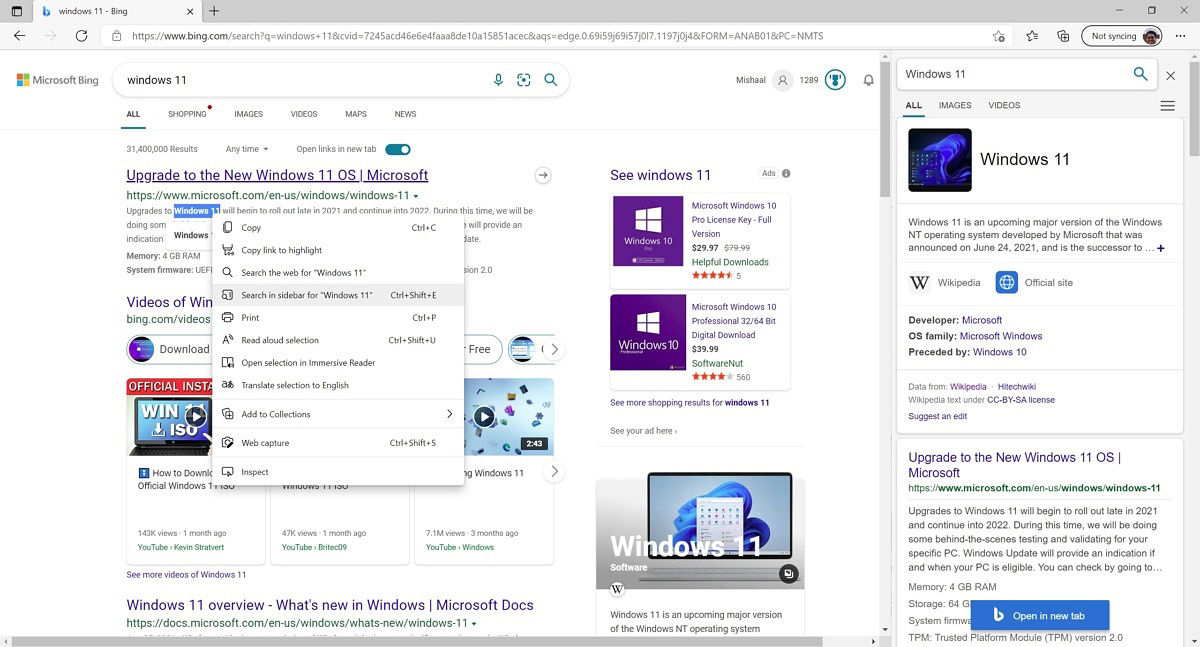 chro|谷歌 Chrome 浏览器将推出类似微软 Edge 的侧边栏搜索功能