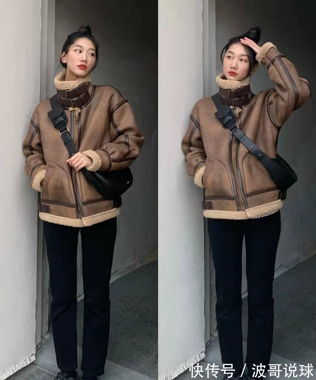 冬天 冬天搭配“稳赢”穿搭,3条黑色裤子的N种搭配,瘦显高还百搭2