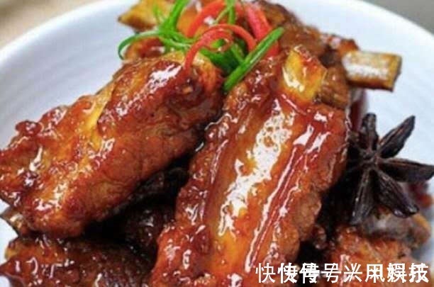 红烧排骨|孩子生长发育吃的“长高菜”,补钙补血又强身,提高免疫力少生病