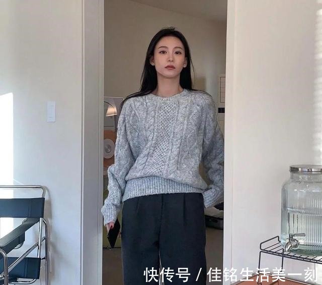 cr 适合亚洲女孩的韩式穿搭,早秋这么穿,洋气又时髦!