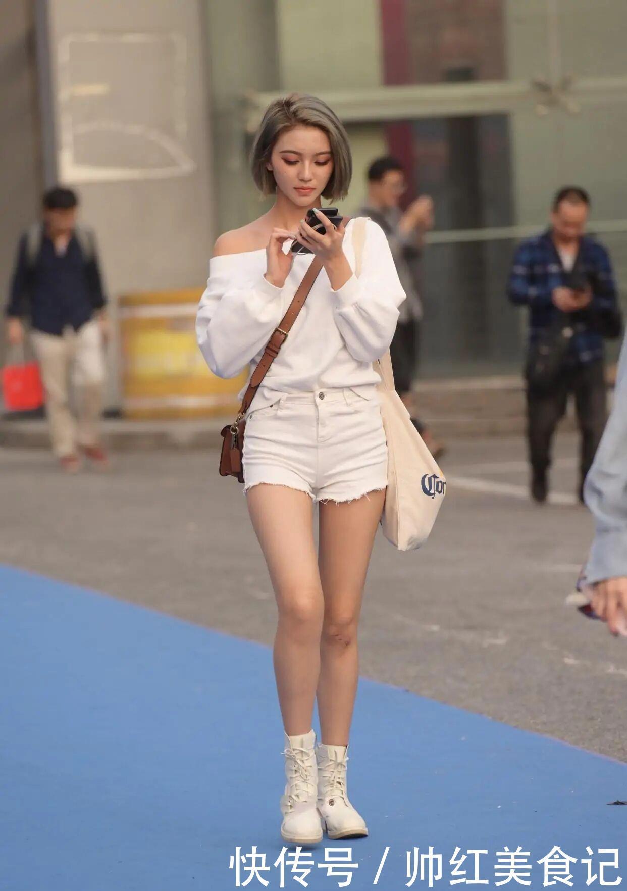 夏季|夏季穿短裤没亮点？款式不够搭配来凑，同样能够吸引你的注意！