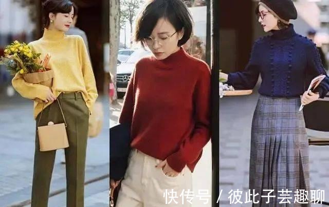 针织衫|立秋后早晚凉,40+女人这样穿针织衫,保暖修身显气质