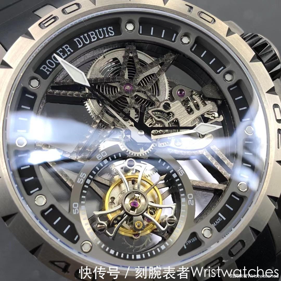 钛合金|BBR厂罗杰杜彼王者系列0545钛合金陀飞轮复刻表测评!