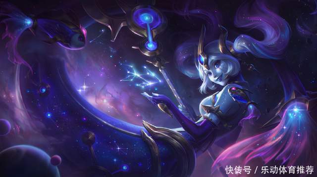 星界|英雄联盟星界系列皮肤原画公布：人马跟血鬼帅炸天际，准备入坑了