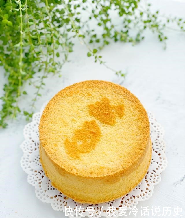 不回缩不塌陷,自制橙香蛋糕,做饭简单又方便,比原味蛋糕好吃