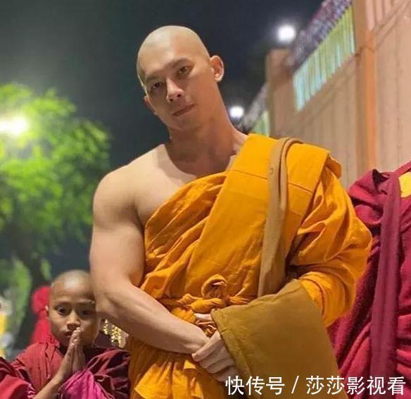健身|泰国“最帅和尚”还俗,出家4年每天都不忘健身,还俗后成为模特