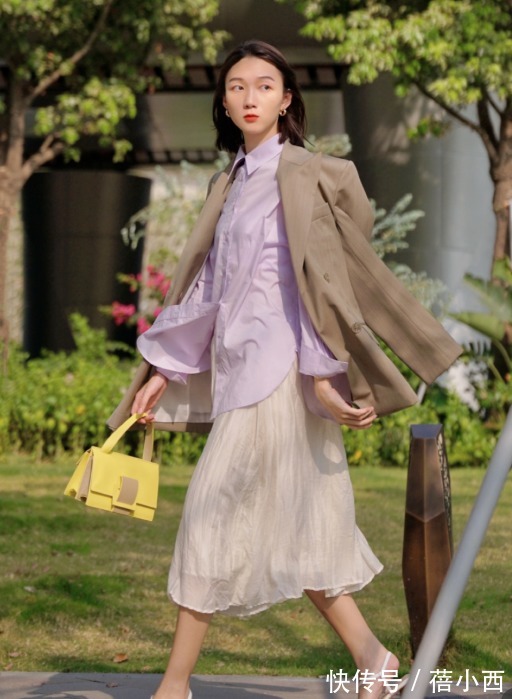 博主 提升气质的4件春季外套,换季时穿刚刚好,搭配裙子裤子都好时髦