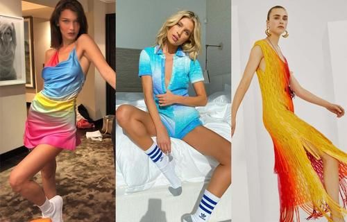 春天告别五彩斑斓的黑，渐变色才是正确打开方式，明媚又甜美