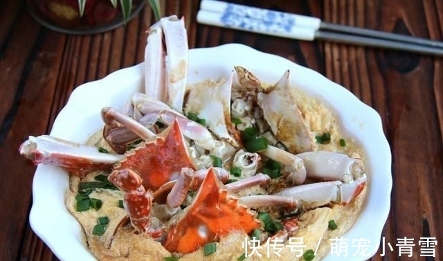 吃肉|梭子蟹和它是一对，蒸一蒸上桌，肉嫩味鲜又营养，比吃肉强
