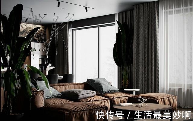 背景墙|工业风格的复式大宅,高级又有质感,健身房很帅气!